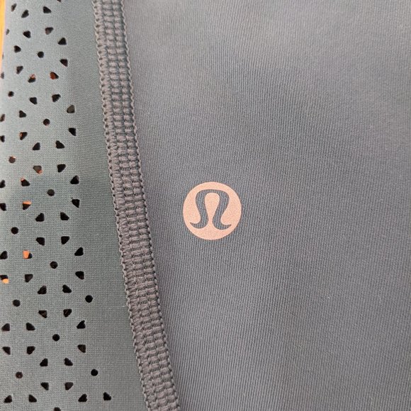 Lululemon Ready To Race Crop 6 Deep Cove 21" Lulu - Picture 2 of 8